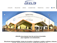 Tablet Screenshot of jaulin.com